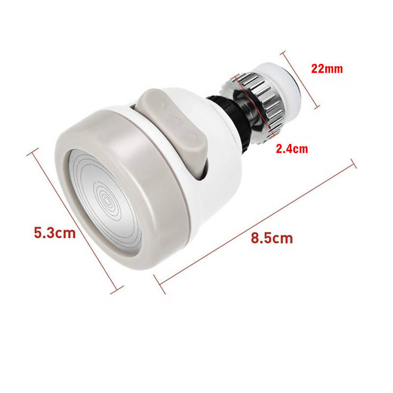 Słuchawka rączka perlator do baterii kuchennej 3F biała