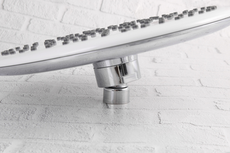 Zestaw prysznicowy deszczownica + słuchawka natryskowa