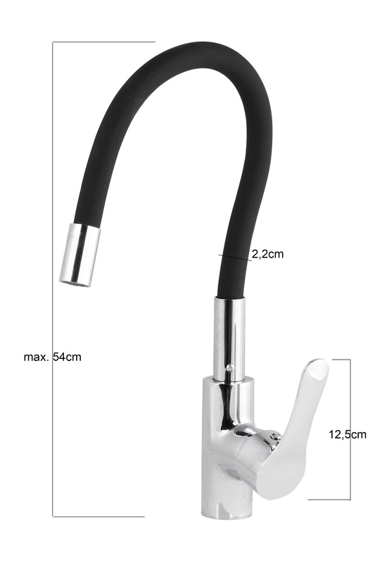 Bateria kuchenna flex elastyczna giętka czarna