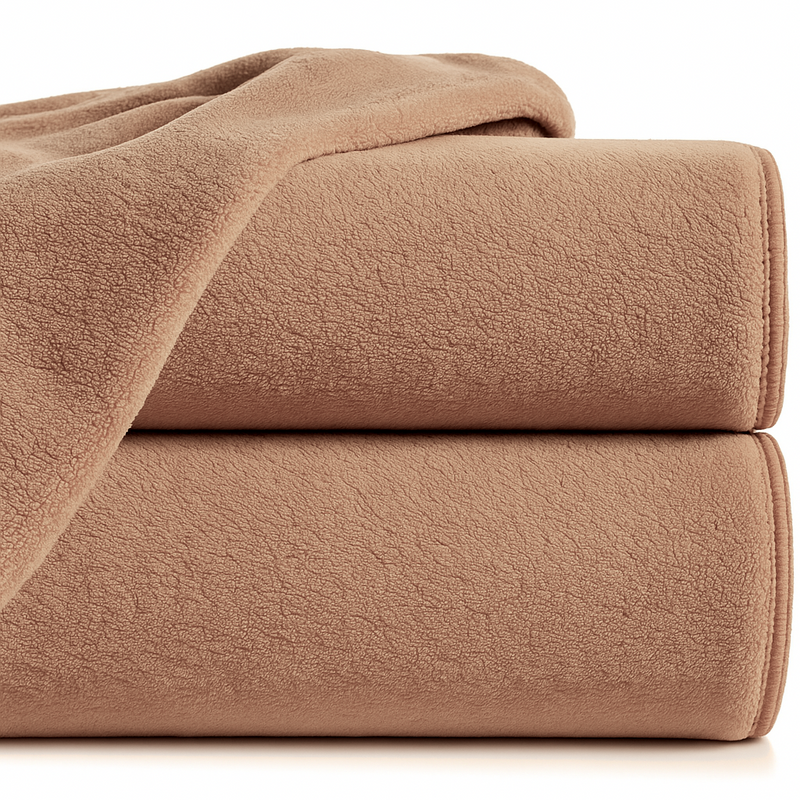 Ręcznik kąpielowy MIKRO jasny brązowy z mikrofibry 33x50 szybkoschnący