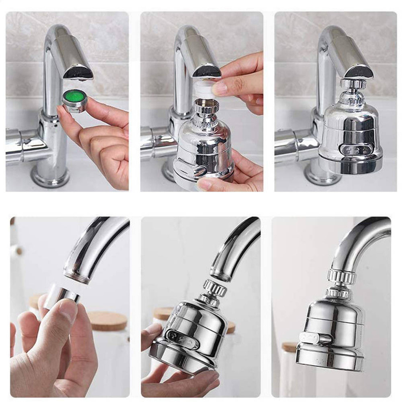 Słuchawka rączka perlator do baterii kuchennej 3F chrom