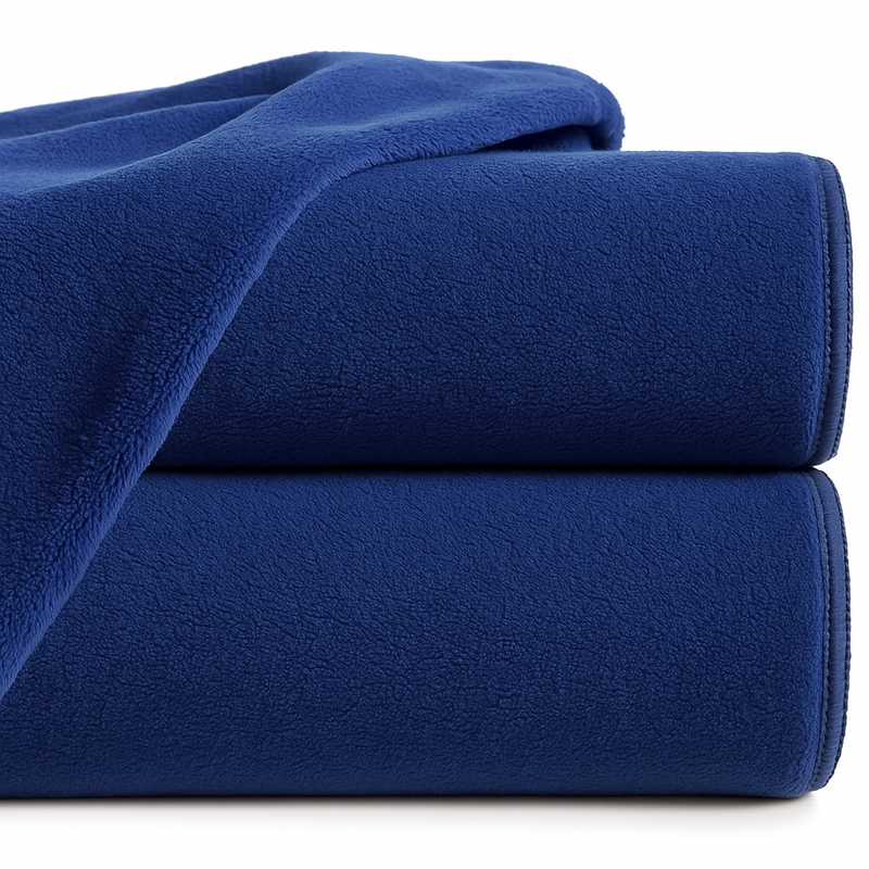 Ręcznik kąpielowy MIKRO granatowy z mikrofibry 70x140 szybkoschnący