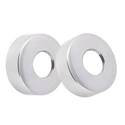 Rozety do baterii okrągłe 3/4" 2 szt
