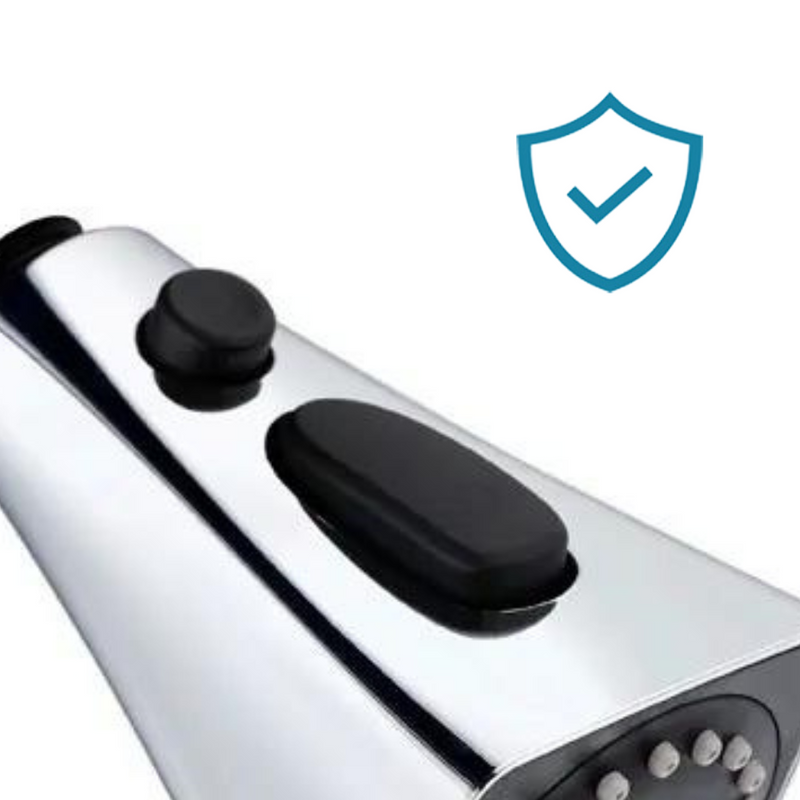 Perlator rączka słuchawka do baterii kuchennej SQUARE chrom