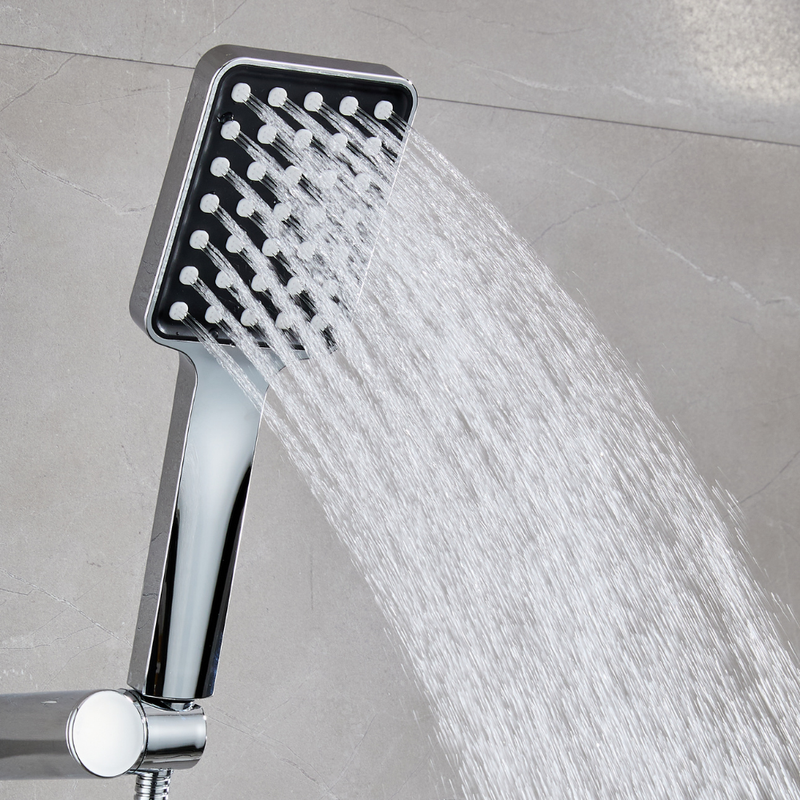 Słuchawka prysznicowa BASS chrom czarny