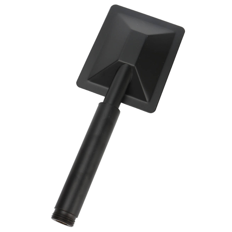 Zestaw prysznicowy SLIM BLACK kwadratowy