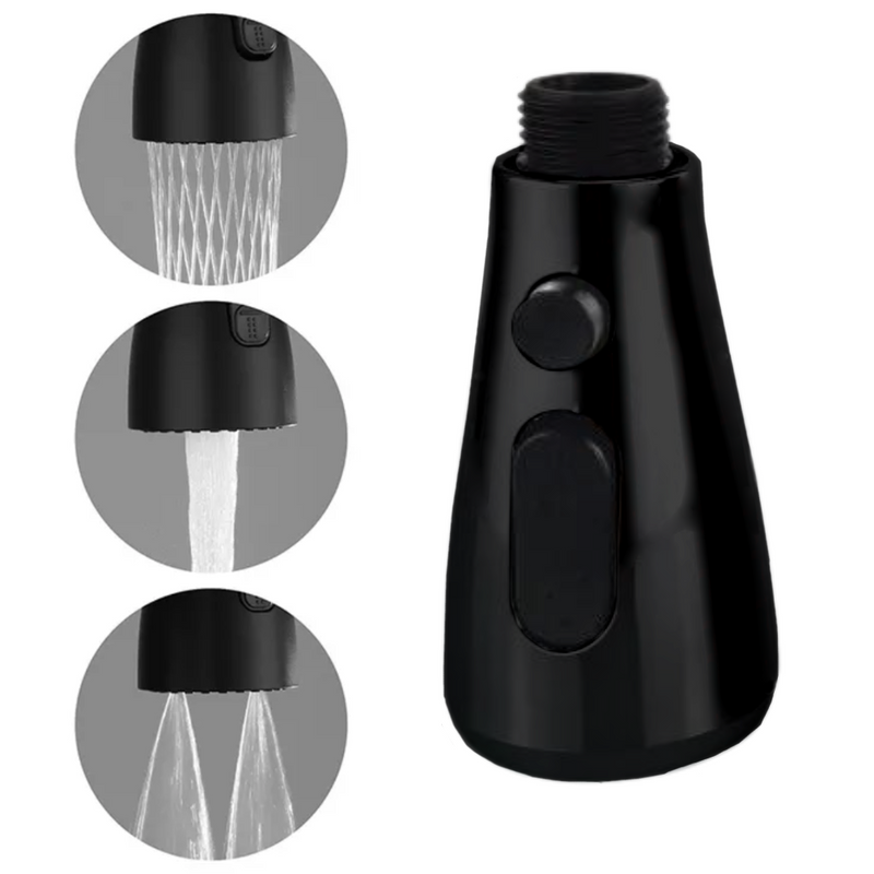 Perlator rączka słuchawka do baterii kuchennej FIRA czarna