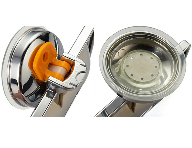 Półka prysznicowa uchwyt na mydło w kostce mydelniczka na przyssawkę