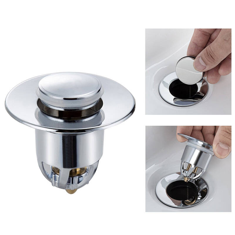 Uniwersalny korek do umywalek filtr odpływowy
