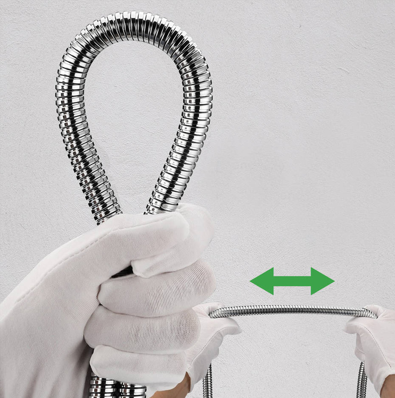 Zestaw prysznicowy słuchawka 5F TORNADO + wąż natryskowy