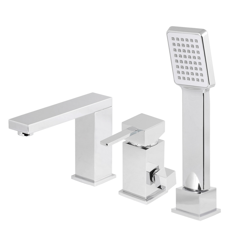 Bateria wannowa stojąca 3-otworowa prostokątna BANG