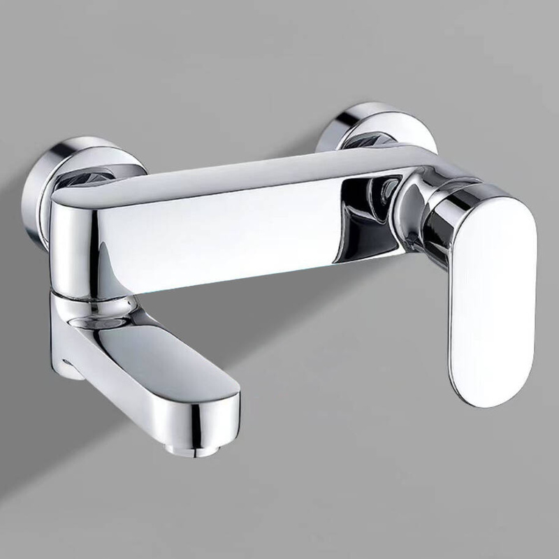 Bateria wannowa prysznicowa obrotowa BOSS CHROM z zestawem natryskowym