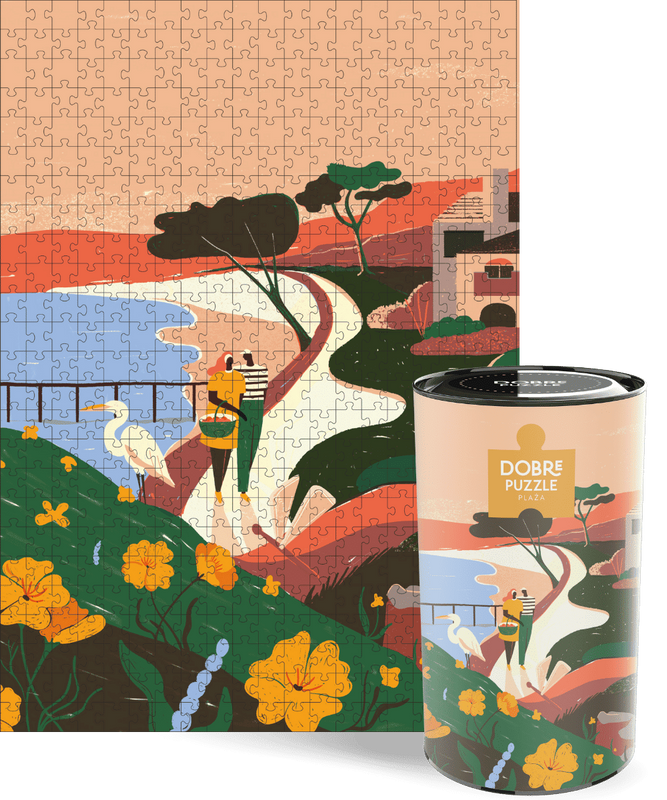 Puzzle 500el. Plaża w tubie