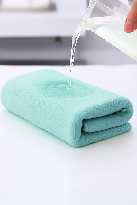 Ręcznik kąpielowy MIKRO miętowy z mikrofibry 50x100 szybkoschnący