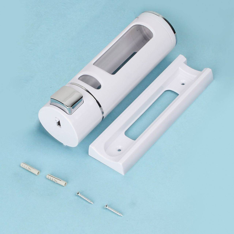 Dozownik podajnik ścienny pojedynczy na mydło żel VIP WHITE