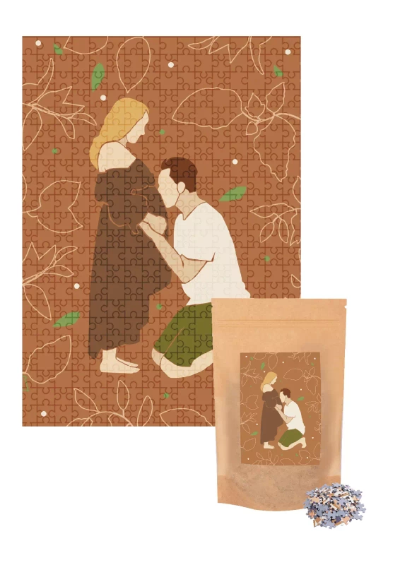 Puzzle 500el. We Are Expecting w eco woreczku