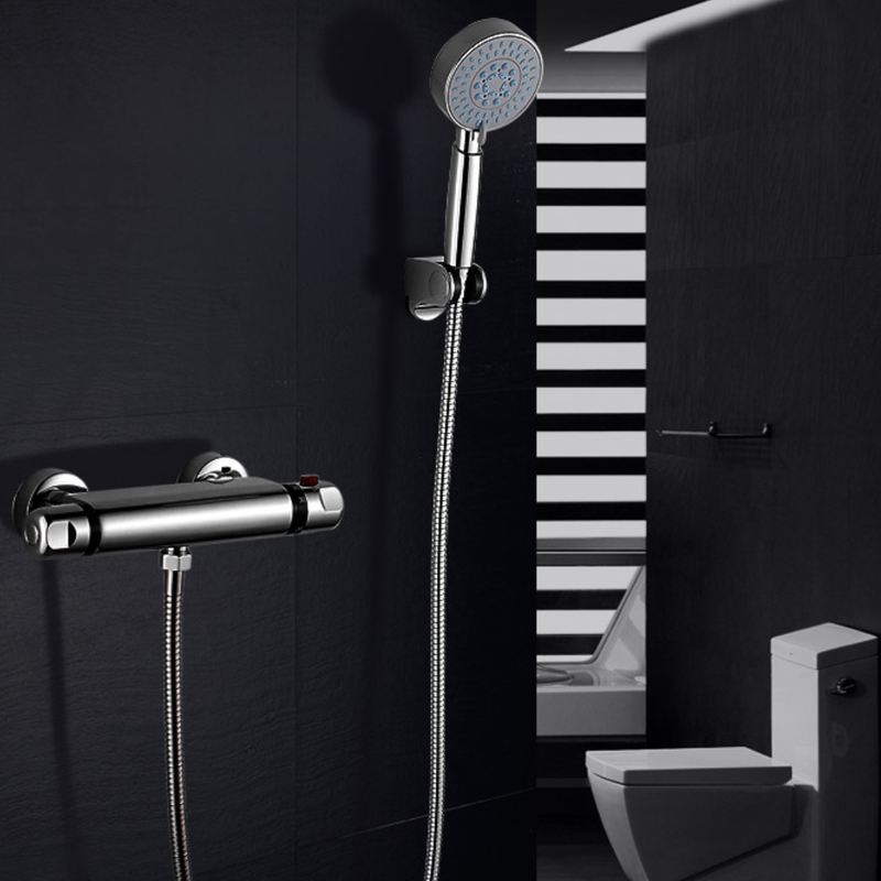 Bateria prysznicowa termostatyczna AL-812 z zestawem natryskowym