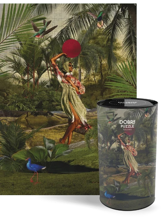 Puzzle 500 elementów Balans w tubie