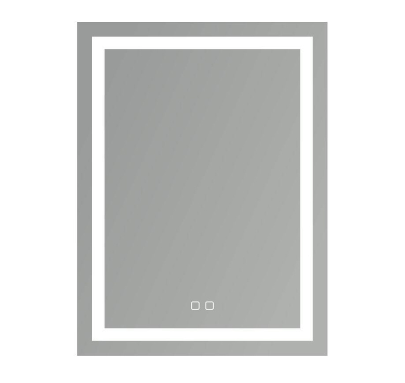 Lustro podświetlane LED 60x80 cm prostokątne J08