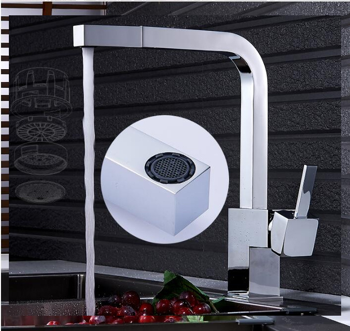 Bateria kuchenna zlewozmywakowa z wyciąganą wylewką CARO CHROM