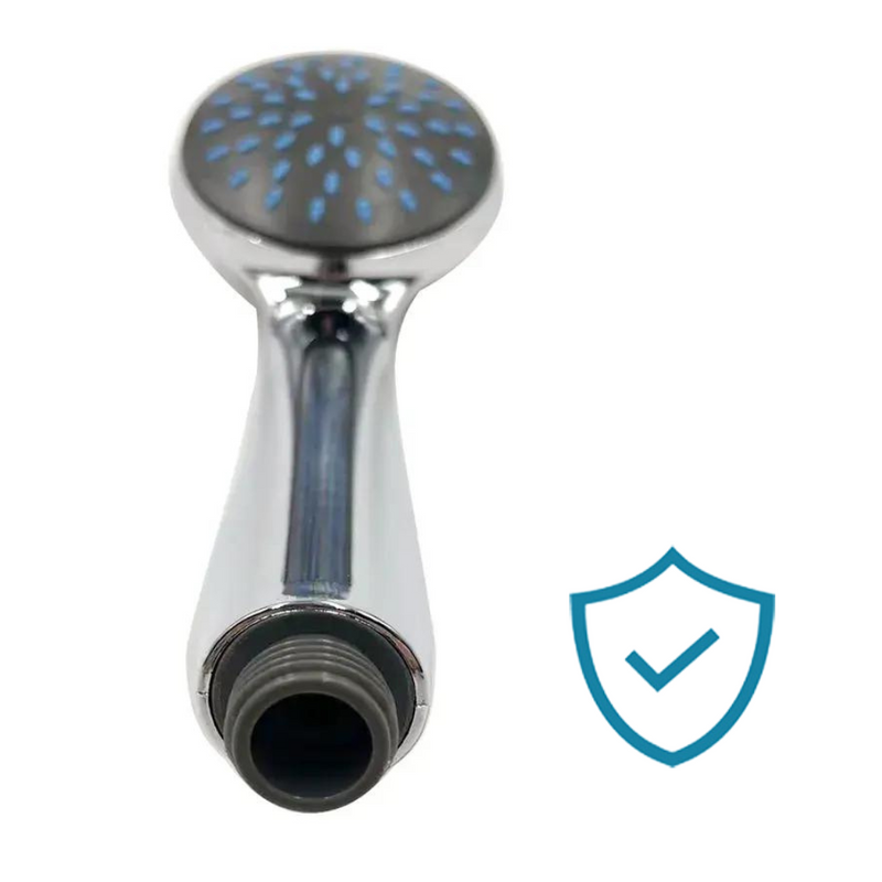 Zestaw prysznicowy DROP chrom z wężem i uchwytem