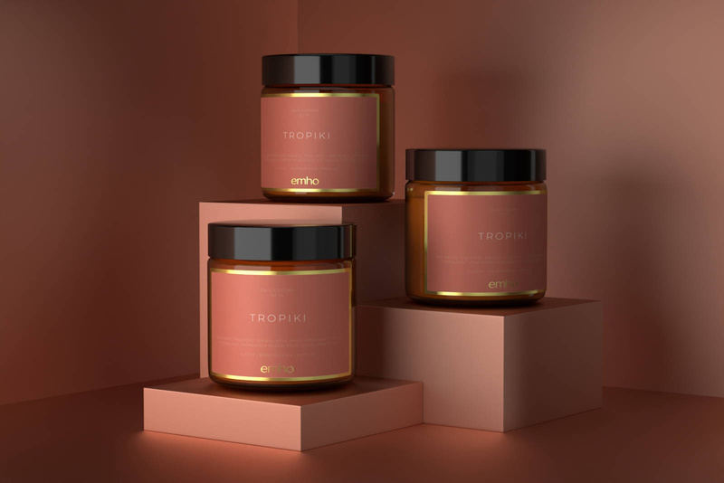 Świeca sojowa zapachowa EMHO TROPIKI 100 ml