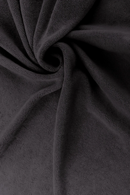 Ręcznik kąpielowy MIKRO ciemny szarofioletowy z mikrofibry 50x100 szybkoschnący