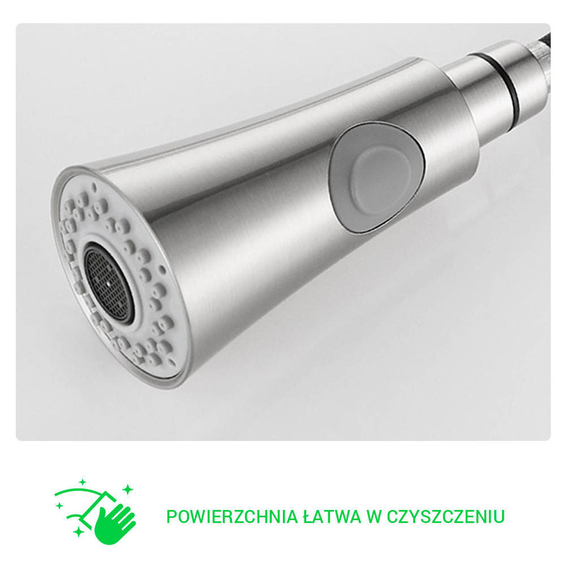 Bateria kuchenna wyciągana wylewka TUBO INOX