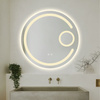 Lustro podświetlane LED 70 cm okrągłe H-2010 powiększające