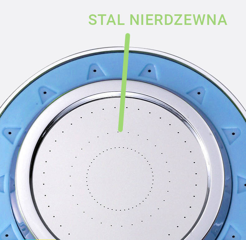 Słuchawka prysznicowa ekologiczna 3-funkcyjna