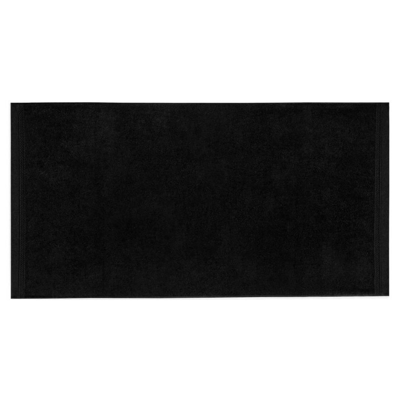 Ręcznik kąpielowy czarny antybakteryjny 50x90 450gsm BRYZA AB