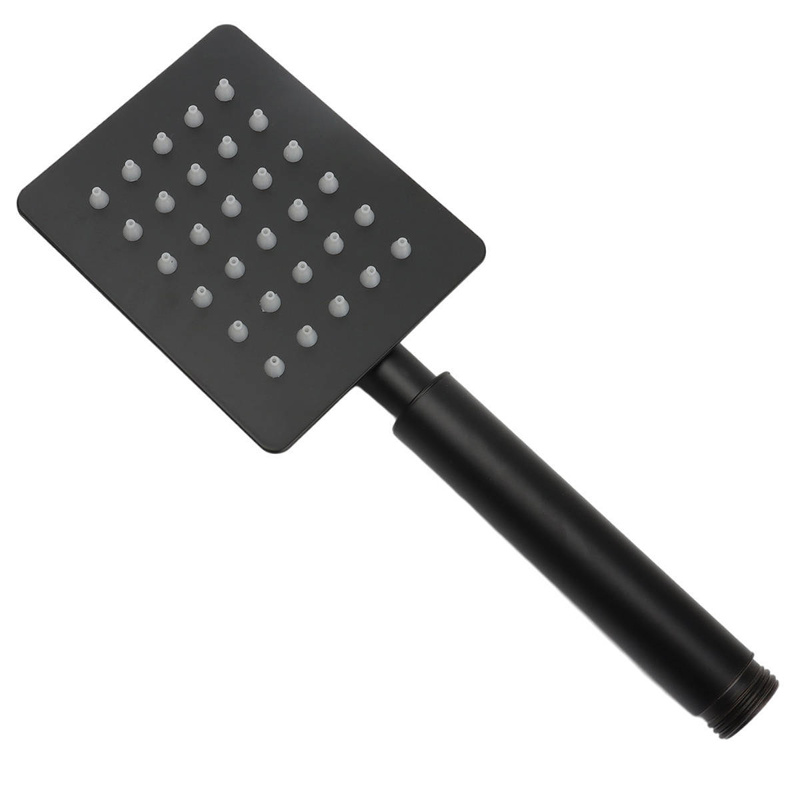 Zestaw prysznicowy SLIM BLACK kwadratowy