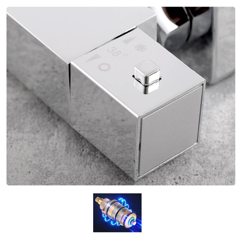 Bateria prysznicowa termostatyczna SQUARE