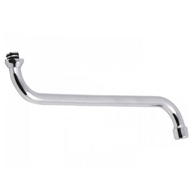 Wymienna wylewka do baterii ściennej kuchennej łazienkowej kranu zamienna obrotowa długa rurowa S 1/2" 28 cm