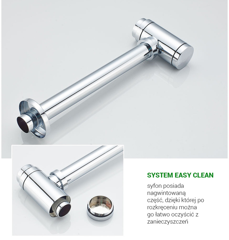 Syfon umywalkowy CHROM
