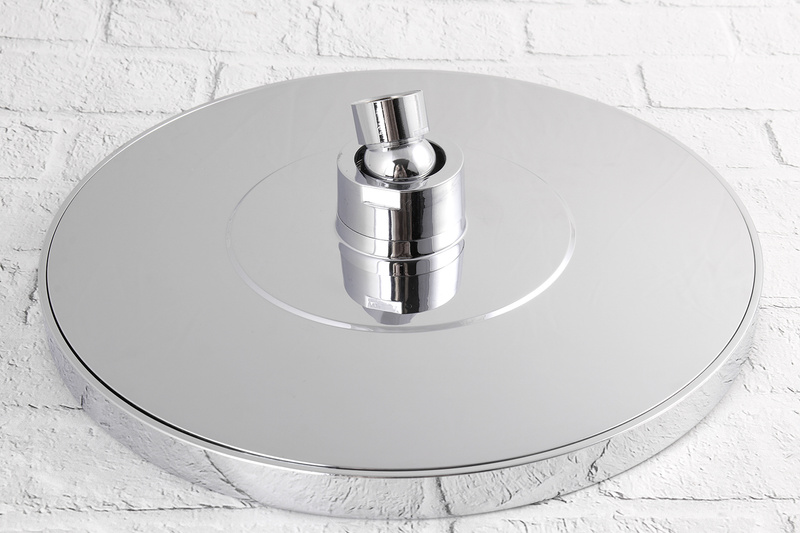 Zestaw prysznicowy okrągły deszczownica ze słuchawką