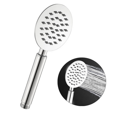 Słuchawka prysznicowa stalowa chromowana SLIM okrągła