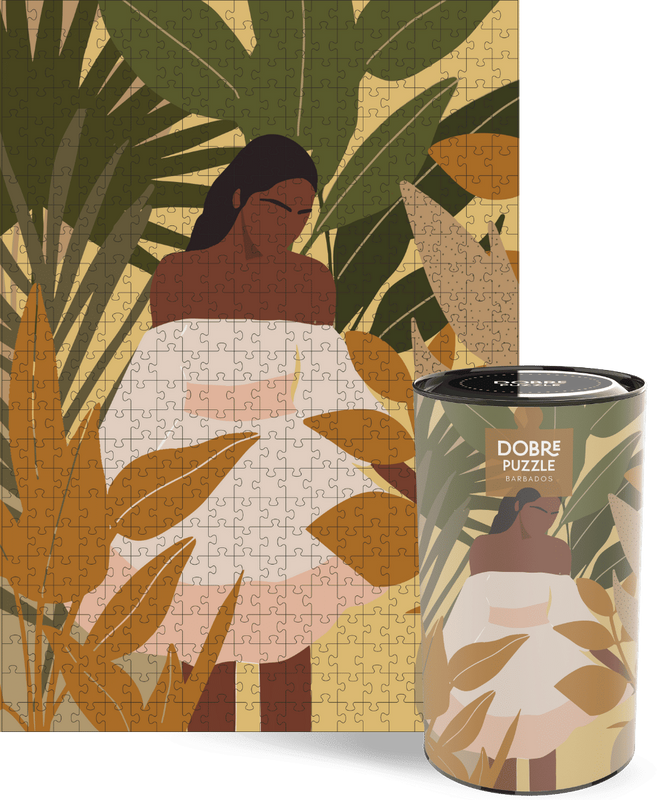 Puzzle 500el. Barbados w tubie