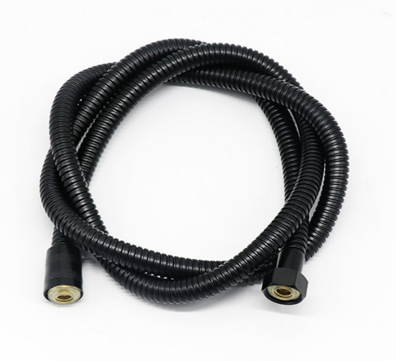 Wąż prysznicowy natryskowy czarny 150cm