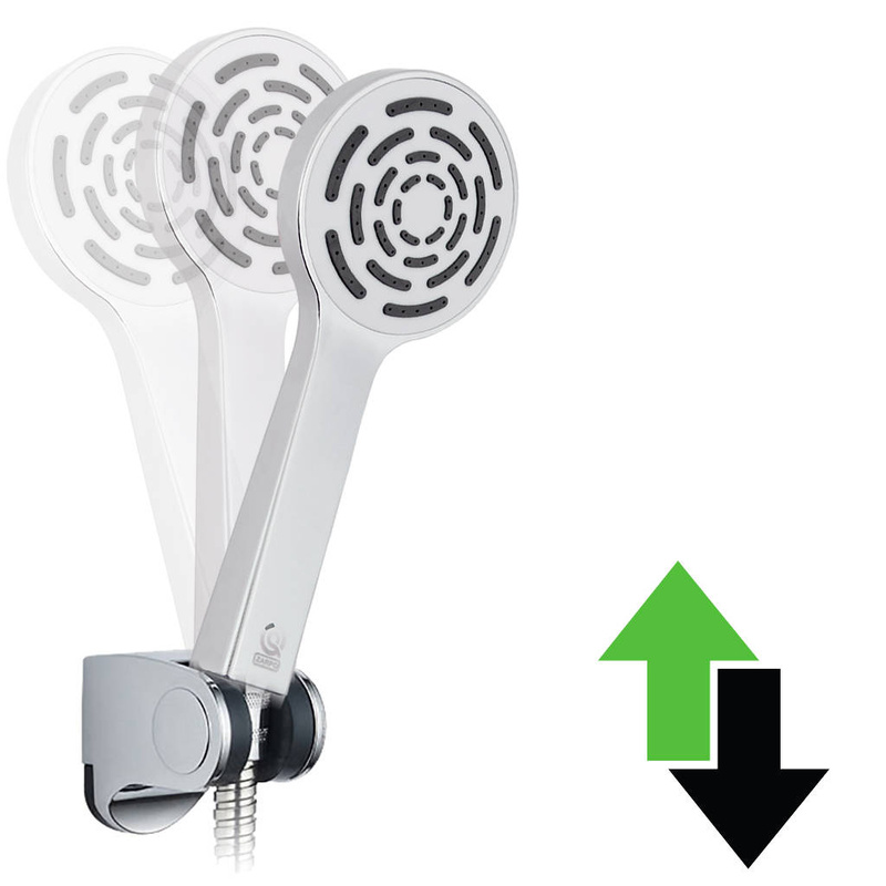 Zestaw prysznicowy słuchawka WAVE+ wąż + uchwyt