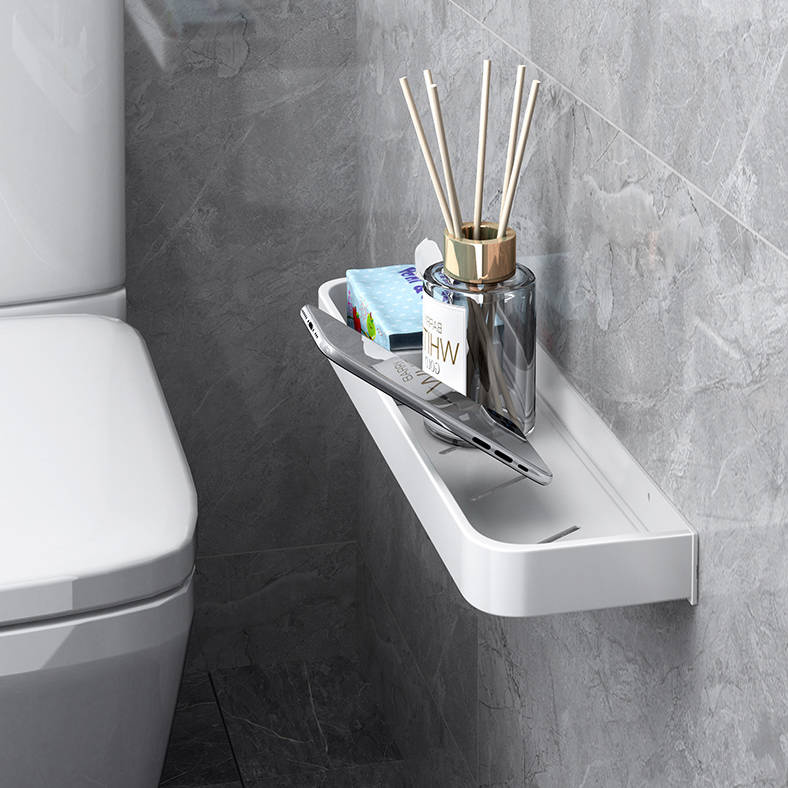 Półka łazienkowa wisząca biała LOFT 50cm