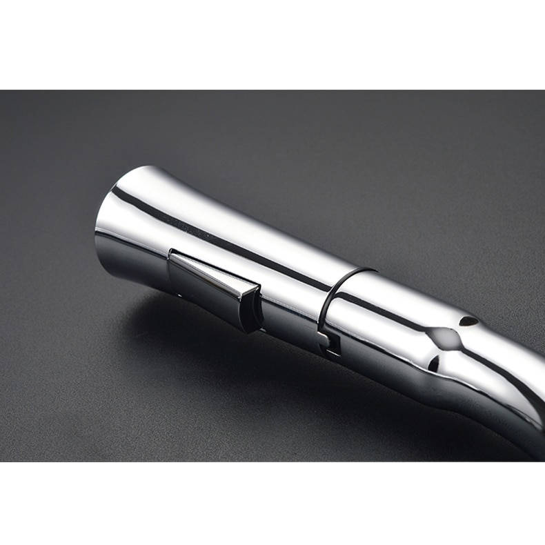 Bateria kuchenna z wyciąganą wylewką SIENA CHROM