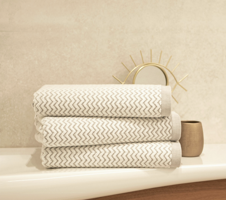 Ręcznik kąpielowy beżowy łazienkowy 70x140 500gsm LAHTI