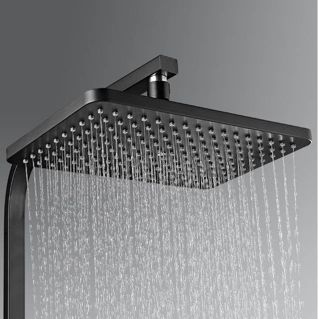 Zestaw natryskowy czarny PLATINUM