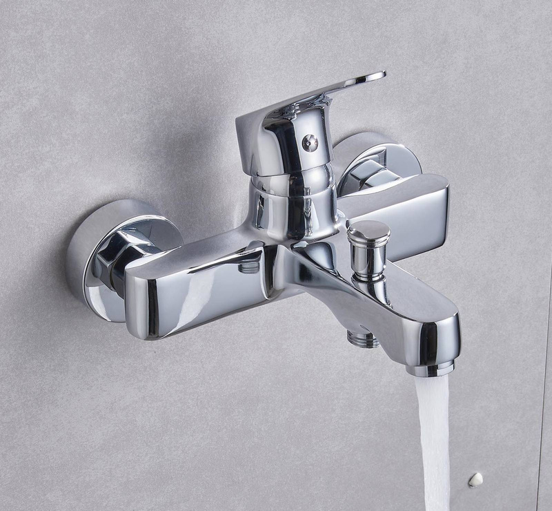 Bateria wannowa FOCUS + zestaw natryskowy