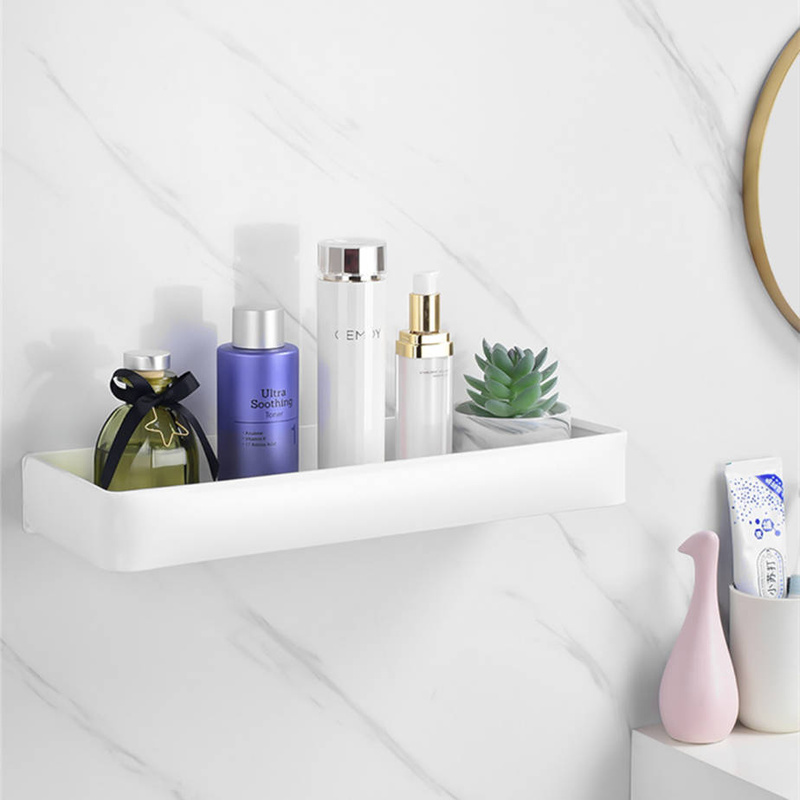 Półka łazienkowa wisząca biała LOFT 50cm