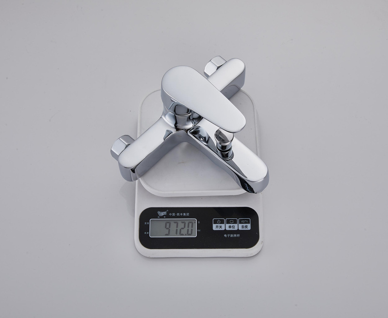 Bateria wannowa ścienna FOCUS chrom