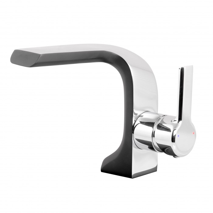 Bateria umywalkowa czarna