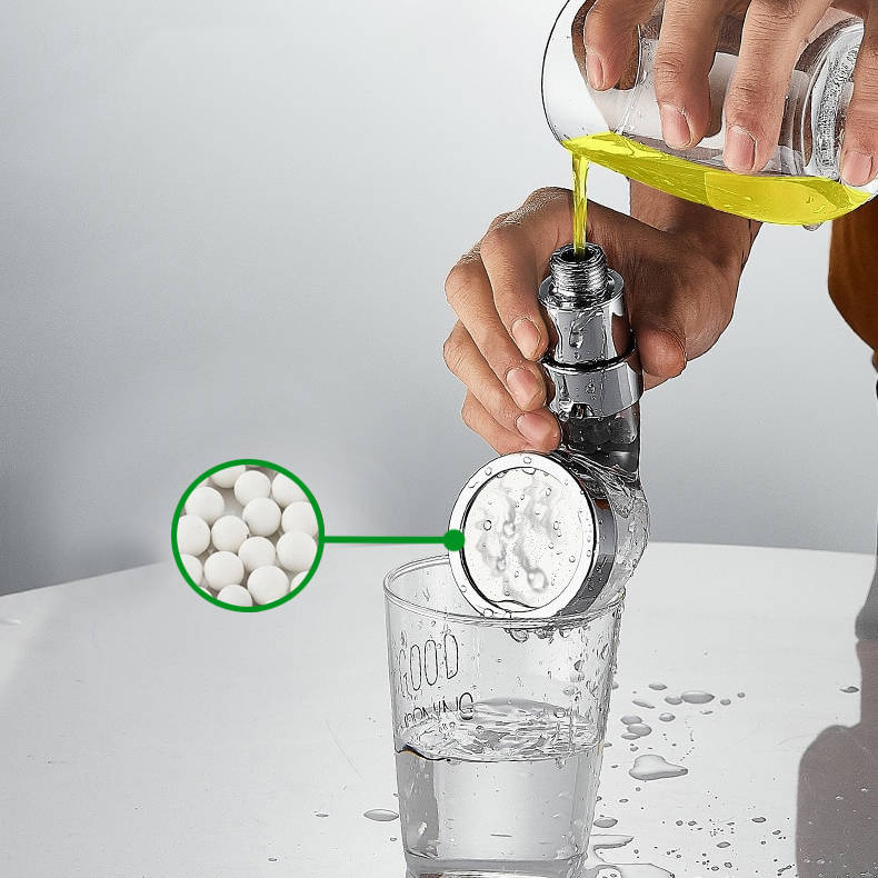 Zestaw prysznicowy anty-kamień do każdej baterii + uchwyt