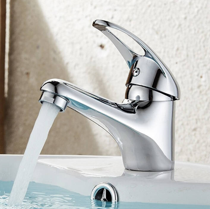 Bateria umywalkowa stojąca krótka LUMA